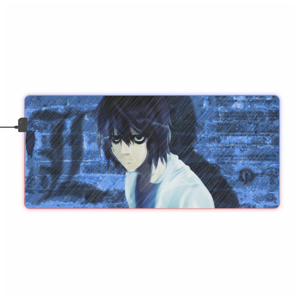 Anime Death Note RGB LED Mouse Pad (Desk Mat)