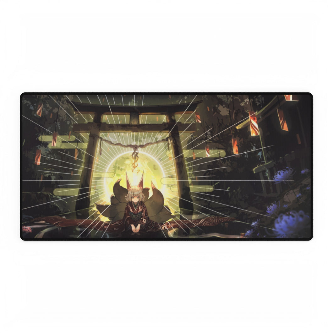 Anime Girl Mouse Pad (Desk Mat)