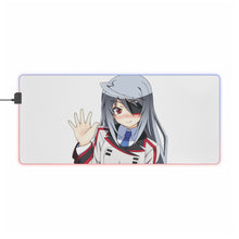 Load image into Gallery viewer, Infinite Stratos Laura Bodewig RGB LED Mouse Pad (Desk Mat)
