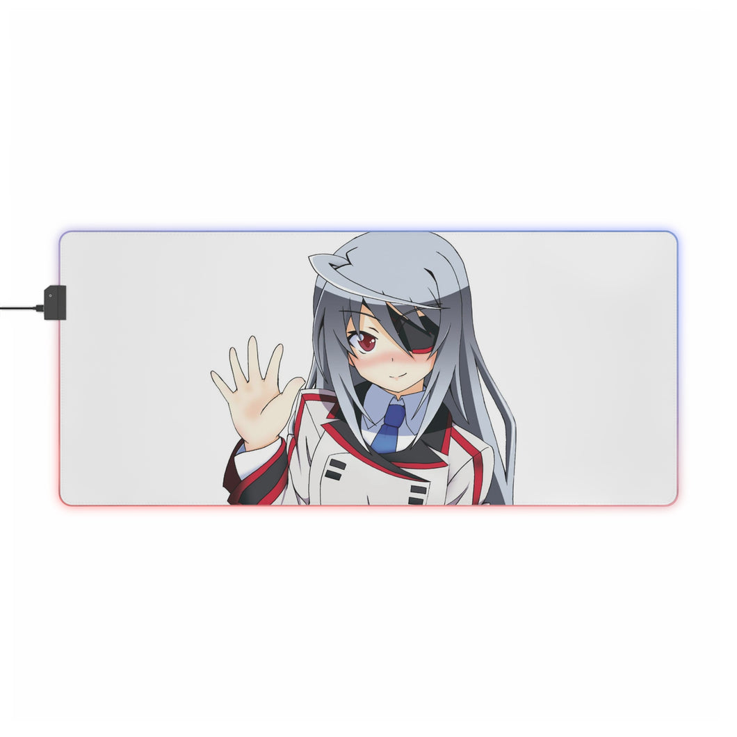 Infinite Stratos Laura Bodewig RGB LED Mouse Pad (Desk Mat)