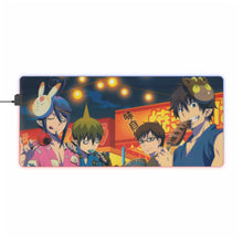 Load image into Gallery viewer, Ao No Exorcist RGB LED Mouse Pad (Desk Mat)
