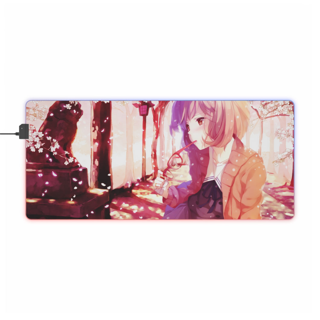 Beyond The Boundary RGB LED Mouse Pad (Desk Mat)