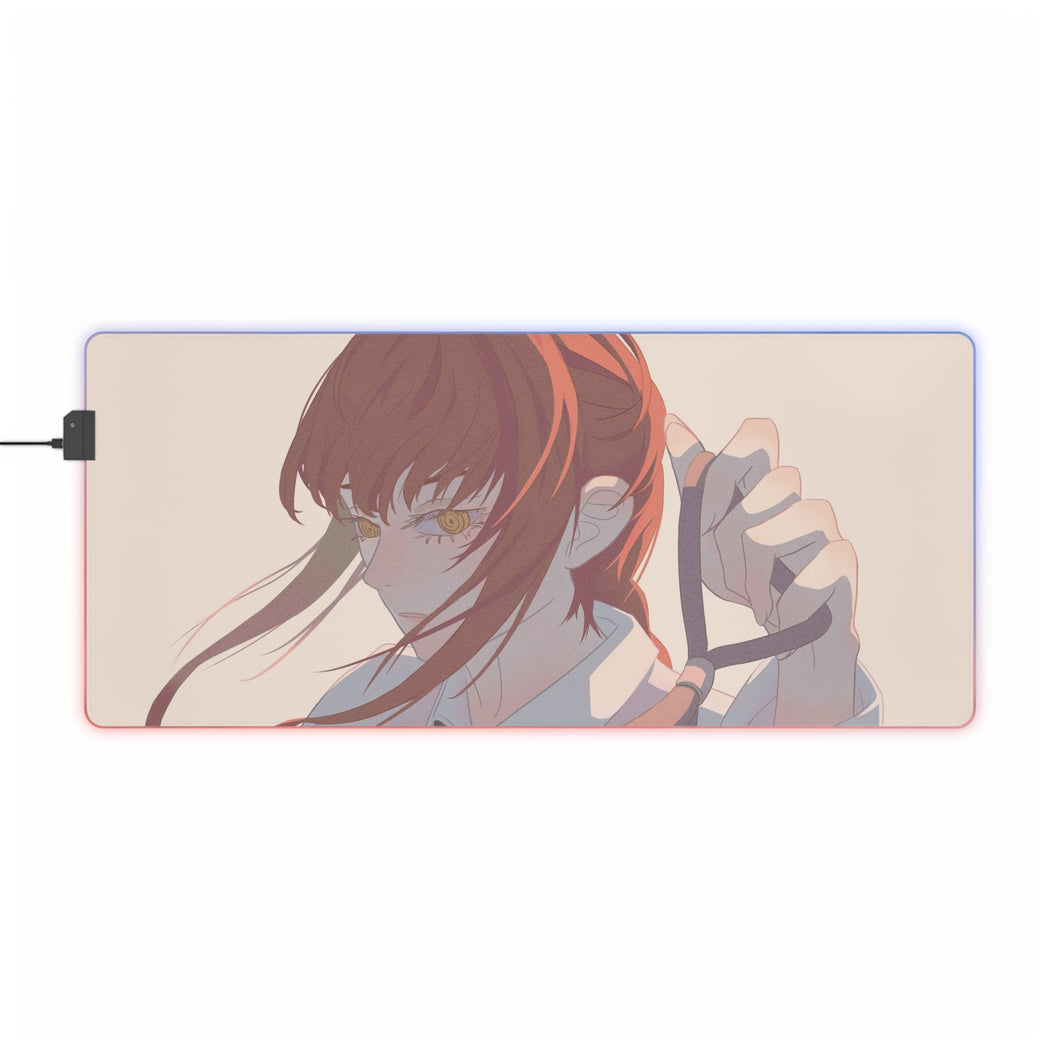 Anime Chainsaw Man RGB LED Mouse Pad (Desk Mat)