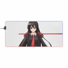 Load image into Gallery viewer, Anime Akame ga Kill! RGB LED Mouse Pad (Desk Mat)
