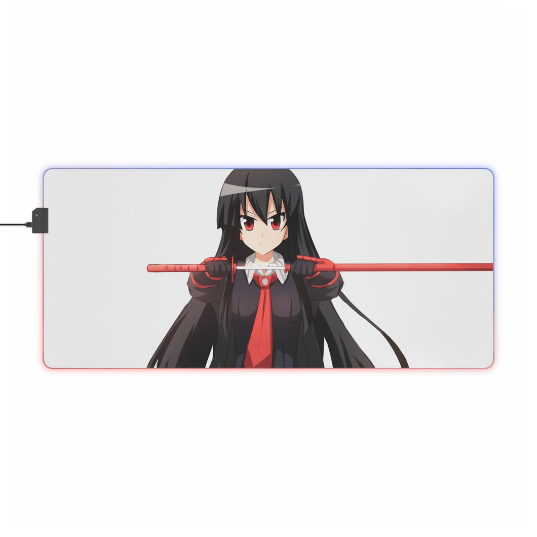 Anime Akame ga Kill! RGB LED Mouse Pad (Desk Mat)