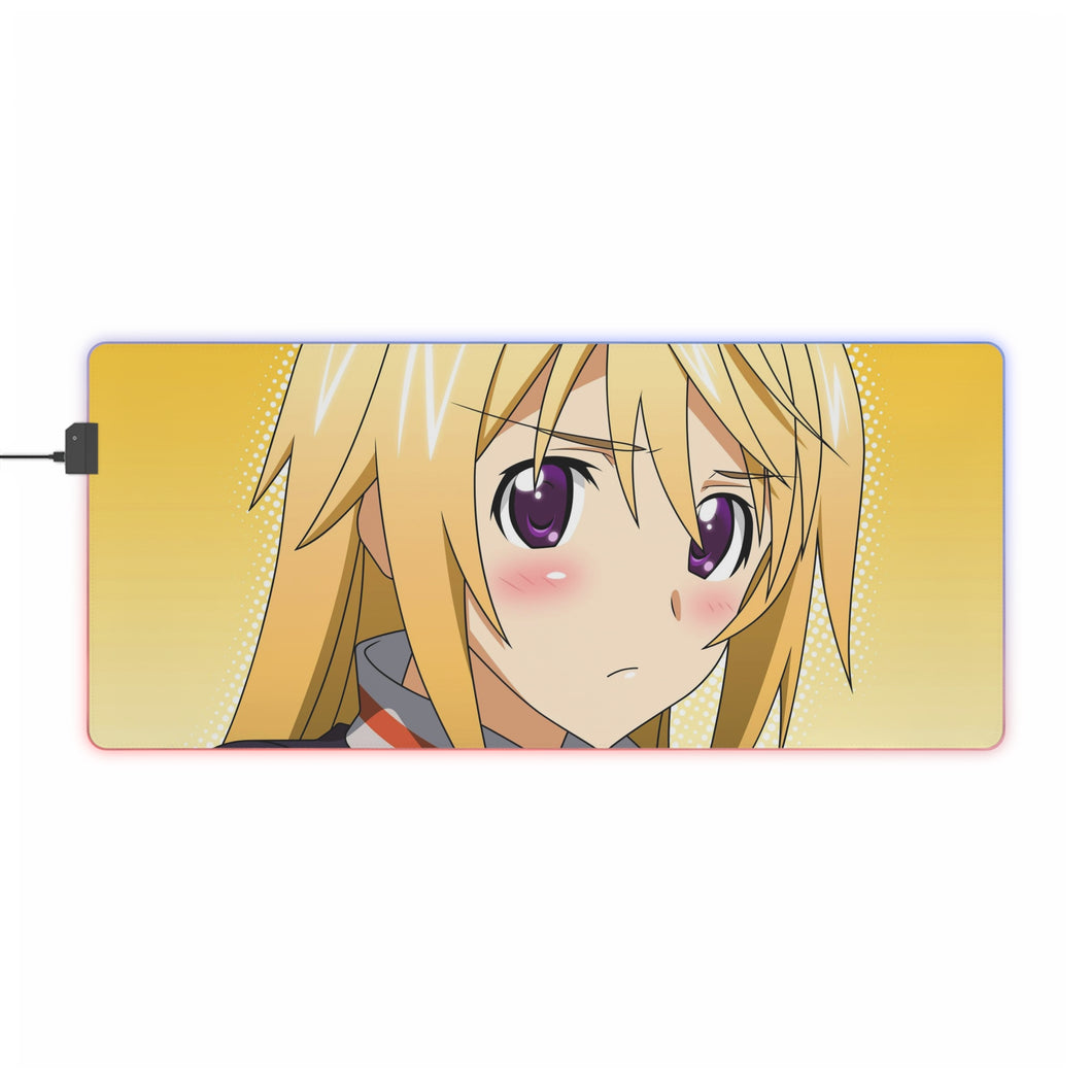 Tapis de souris LED RGB Infinite Stratos (tapis de bureau)