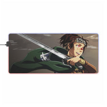 Load image into Gallery viewer, Anime Attack On Titan RGB LED Mouse Pad (Desk Mat)
