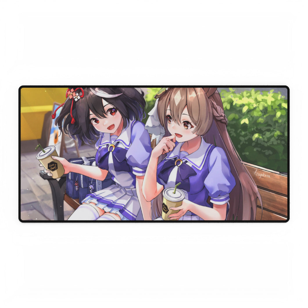 Tapis de souris (tapis de bureau) Anime Uma Musume : Pretty Der