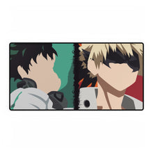 Cargar imagen en el visor de la galería, Alfombrilla de ratón de escritorio (alfombrilla de escritorio) de Izuku Midoriya y Katsuki Bakugou de My Hero Academia
