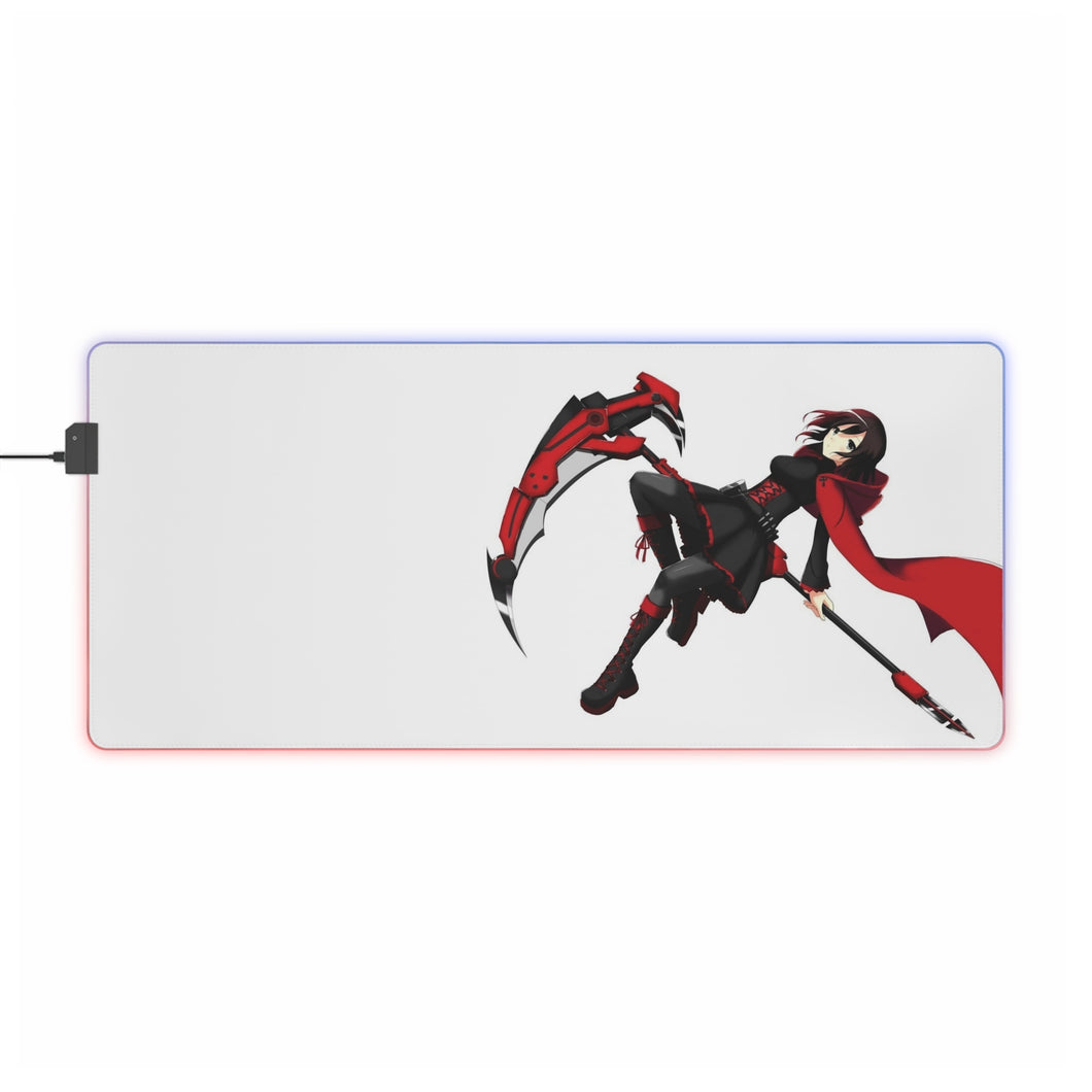 Tapis de souris LED RGB Anime RWBY (tapis de bureau)