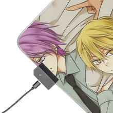 Cargar imagen en el visor de la galería, Kuroko&#39;s Basketball Tetsuya Kuroko, Daiki Aomine, Atsushi Murasakibara RGB LED Mouse Pad (alfombra de escritorio)
