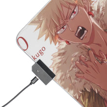 Cargar imagen en el visor de la galería, My Hero Academia Katsuki Bakugou RGB LED Mouse Pad (Desk Mat)
