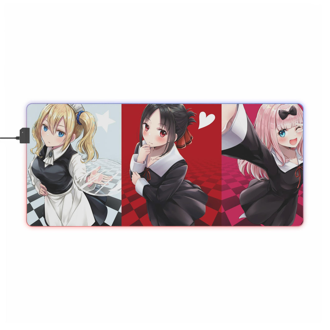 Kaguya-sama: Love Is War RGB LED Mouse Pad (Desk Mat)