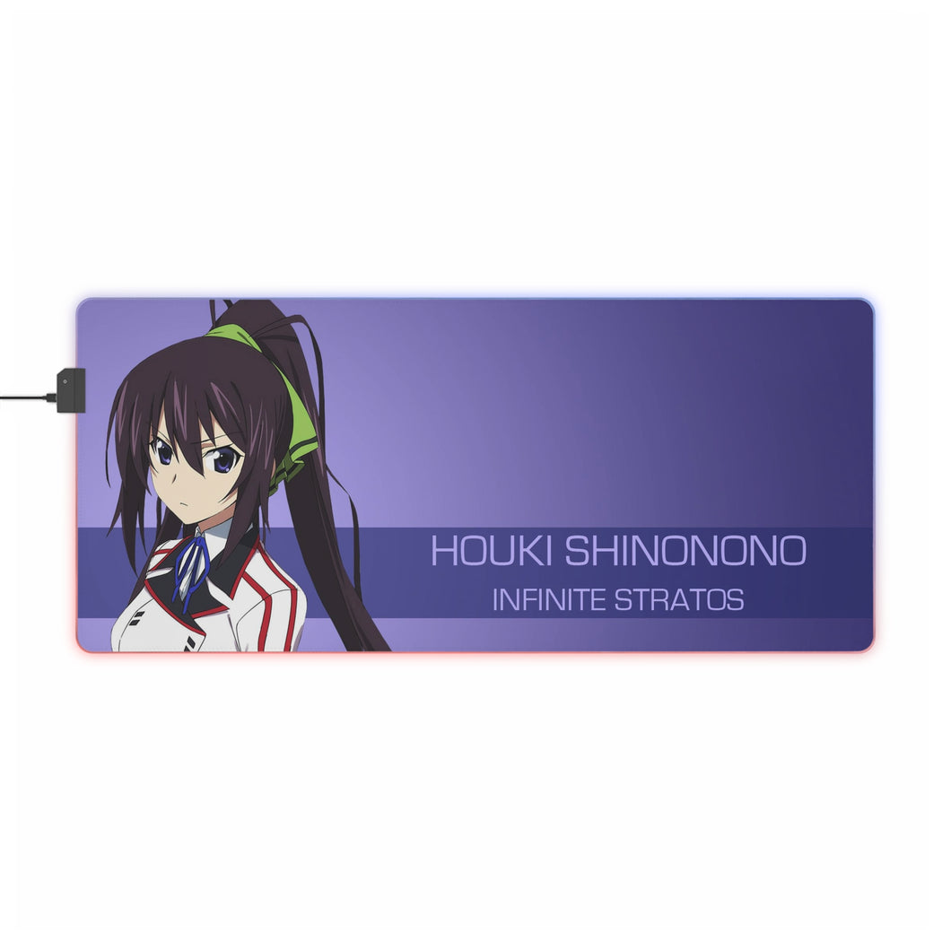 Infinite Stratos Houki Shinonono RGB LED Mouse Pad (Desk Mat)