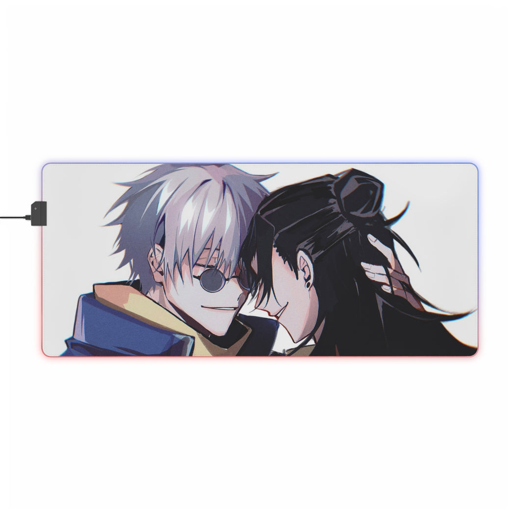 Tapis de souris LED RVB Jujutsu Kaisen (tapis de bureau)