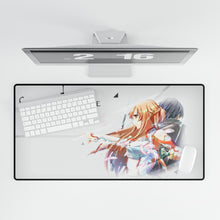 Load image into Gallery viewer, Asuna and Kiroto (Sword Art Online) Mouse Pad (Desk Mat)
