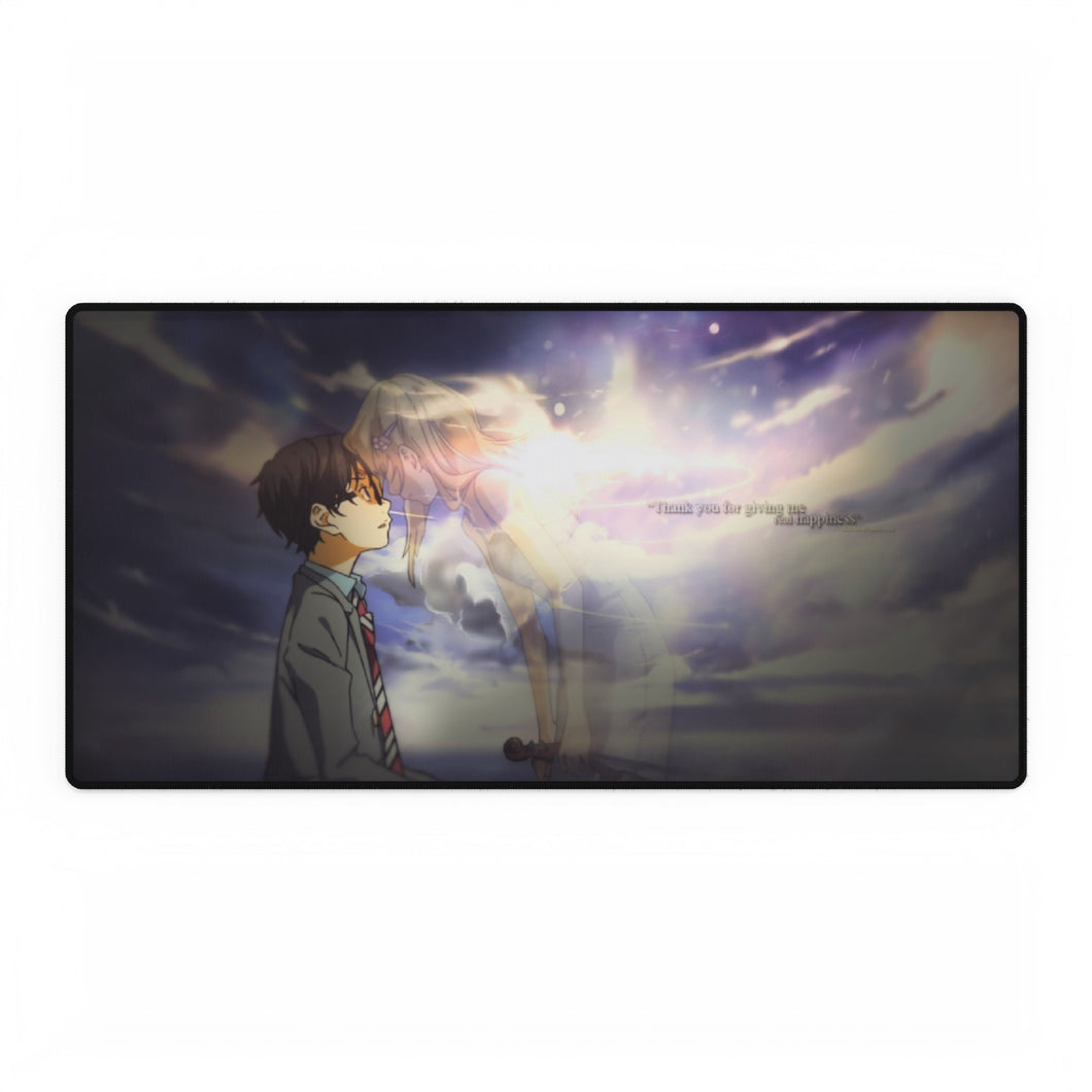 Arima and Kaori Mouse Pad (Desk Mat)