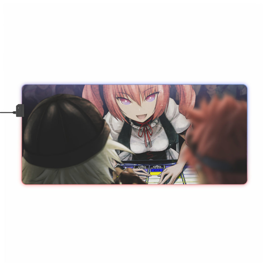 Anime Steins;Gate RGB LED Mouse Pad (Desk Mat)