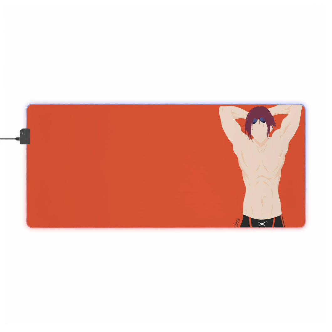 Free! Rin Matsuoka RGB LED Mouse Pad (Desk Mat)