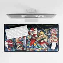 Load image into Gallery viewer, Memory Defrag Christmas Banner Mouse Pad (Desk Mat)
