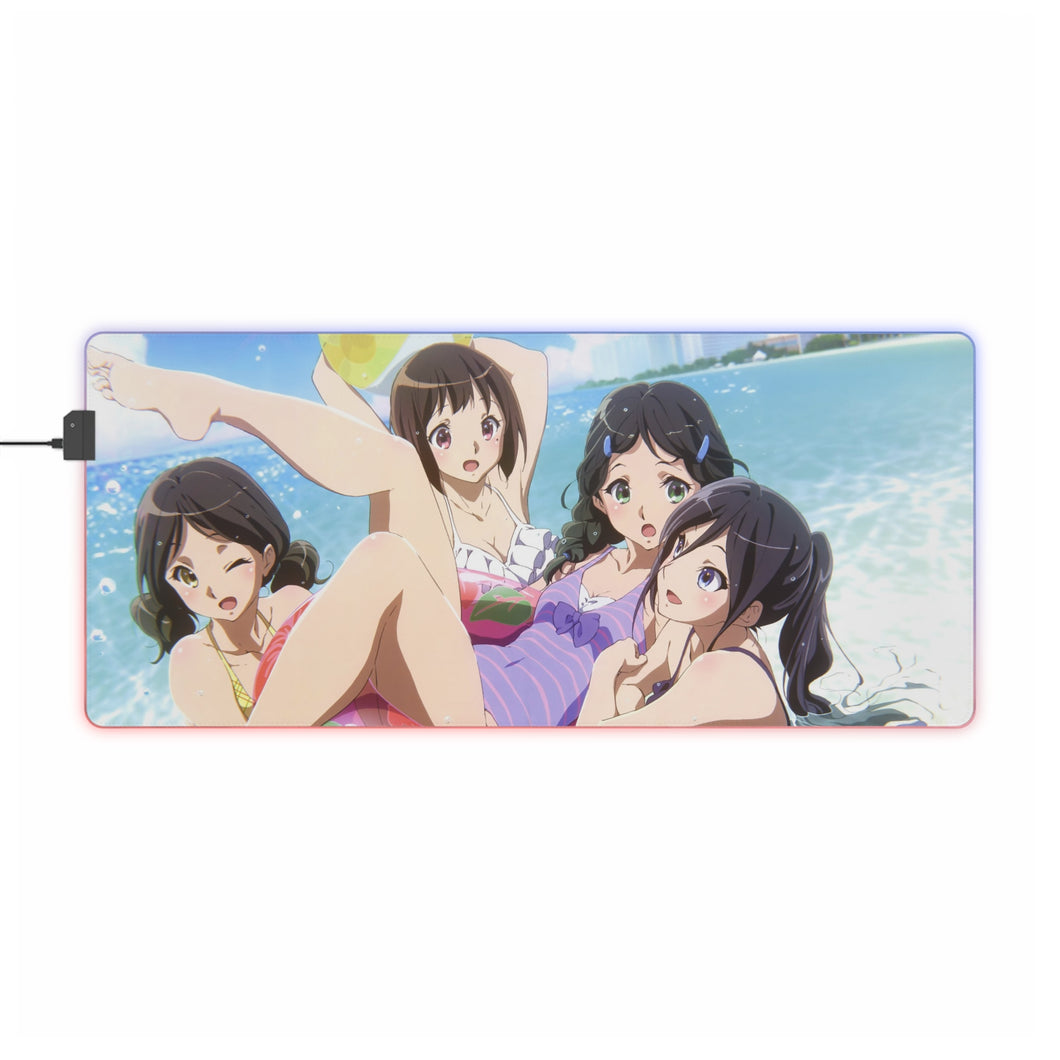 Sound! Euphonium Asuka Tanaka RGB LED Mouse Pad (Desk Mat)