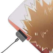 Cargar imagen en el visor de la galería, Alfombrilla de ratón RGB LED (alfombrilla de escritorio) de My Hero Academia Izuku Midoriya y Katsuki Bakugou
