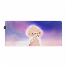 Load image into Gallery viewer, Mirai Kuriyama RGB LED Mouse Pad (Desk Mat)
