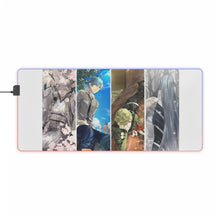 Load image into Gallery viewer, Anime Touken Ranbu RGB LED Mouse Pad (Desk Mat)
