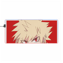 Cargar imagen en el visor de la galería, My Hero Academia Katsuki Bakugou RGB LED Mouse Pad (Desk Mat)
