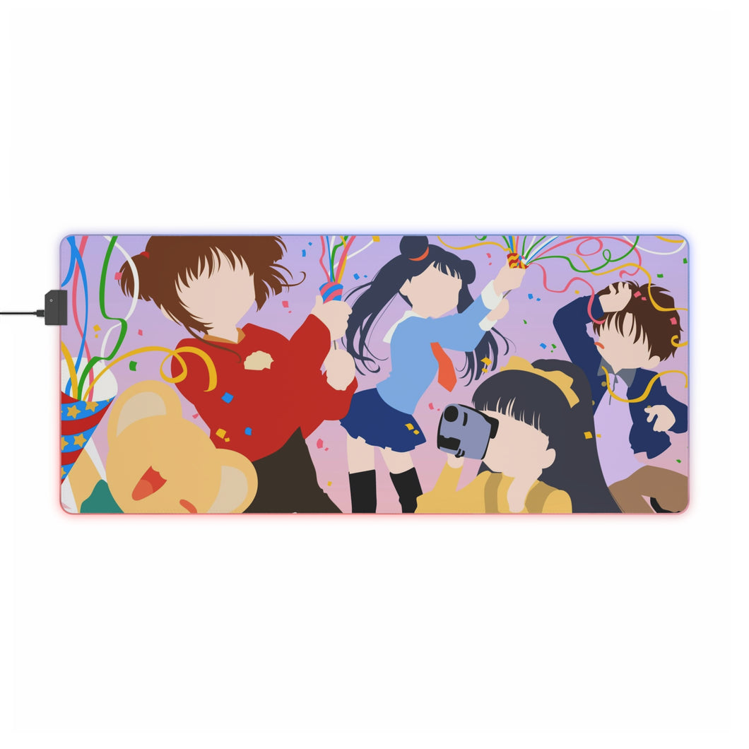 Cardcaptor Sakura Sakura Kinomoto, Tomoyo Daidouji, Meiling Li RGB LED Mouse Pad (Desk Mat)