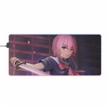 Charger l&#39;image dans la galerie, Tapis de souris LED RVB Mirai Nikki Yuno Gasai (tapis de bureau)
