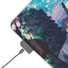 Charger l&#39;image dans la galerie, Tapis de souris LED RVB Log Horizon Shiroe, Akatsuki, Naotsugu (tapis de bureau)
