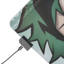 Charger l&#39;image dans la galerie, Tapis de souris LED RVB My Hero Academia Izuku Midoriya (tapis de bureau)
