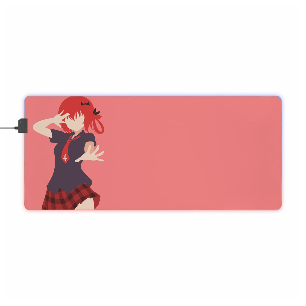 Gabriel DropOut Satanichia Kurumizawa Mcdowell RGB LED Mouse Pad (Desk Mat)