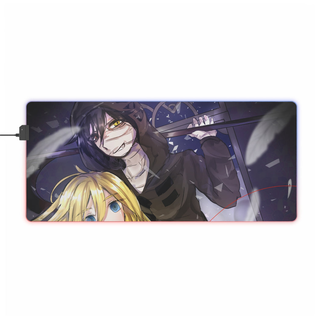 Tapis de souris LED RVB Angels Of Death (tapis de bureau)