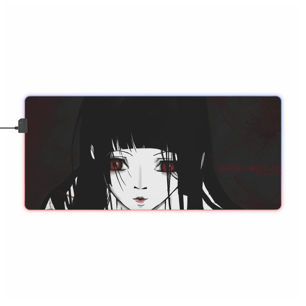 Jigoku Shōjo RGB LED Mouse Pad (Desk Mat)