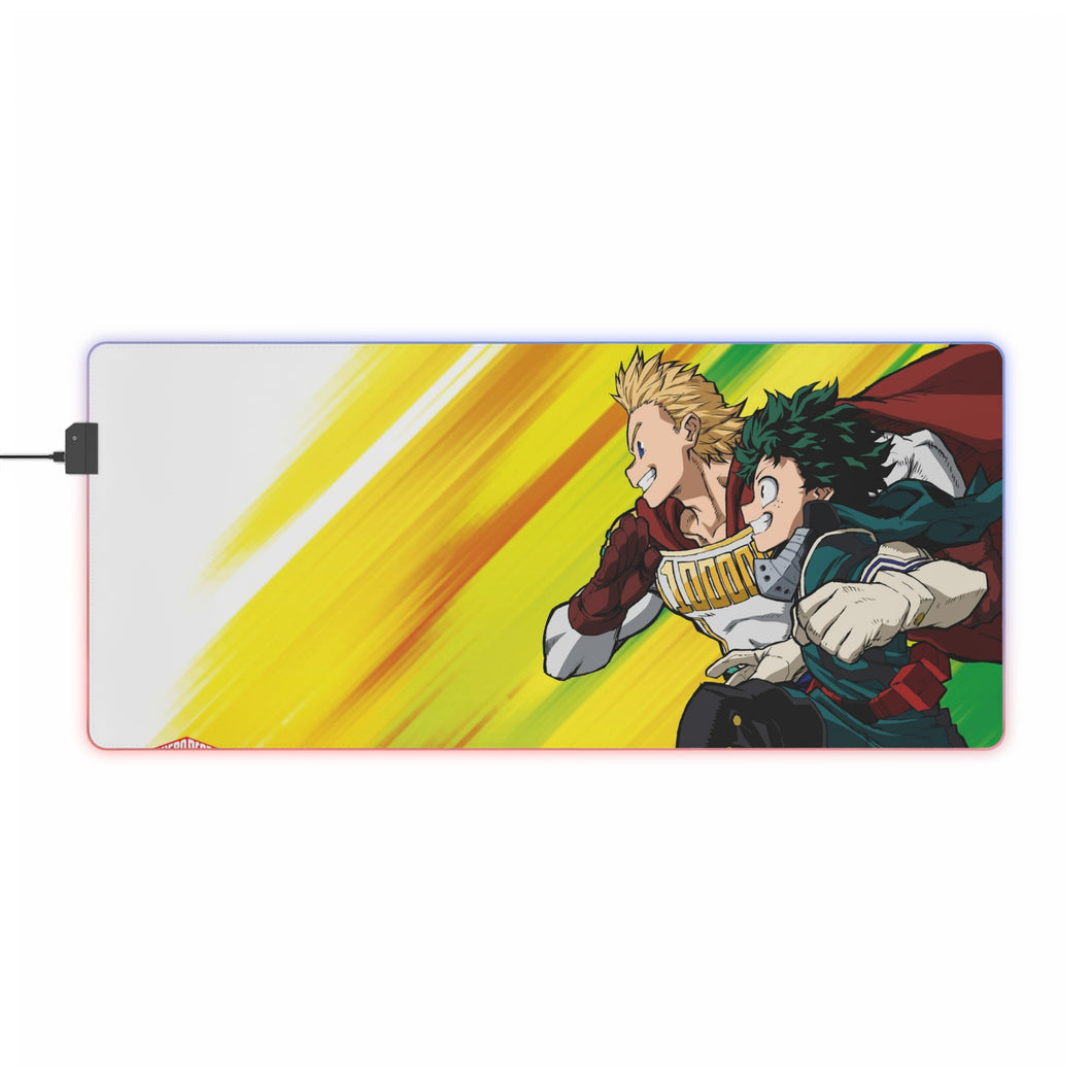 My Hero Academia Izuku Midoriya RGB LED Mouse Pad (Desk Mat)