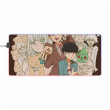 Load image into Gallery viewer, Mob Psycho 100 Arataka Reigen, Shigeo Kageyama, Ekubo RGB LED Mouse Pad (Desk Mat)
