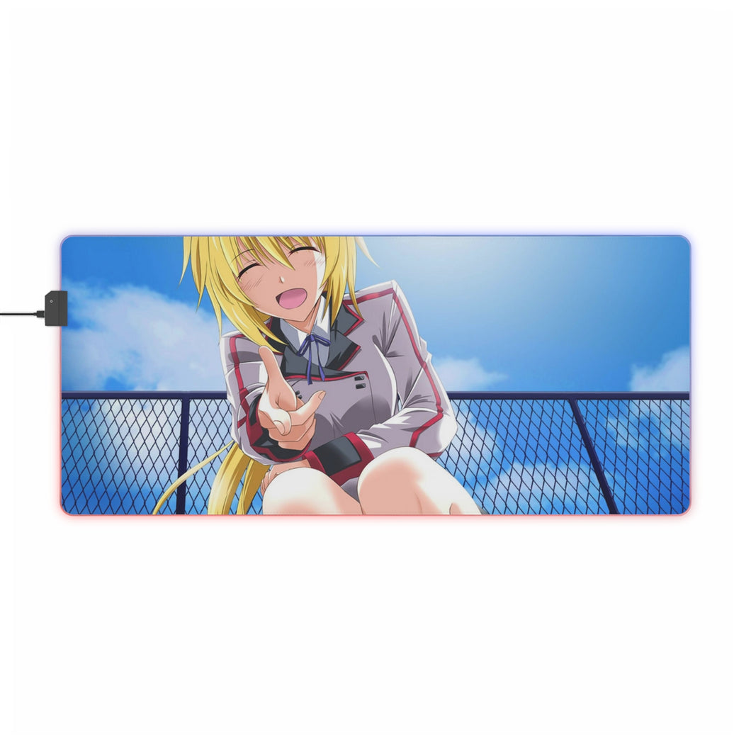 Infinite Stratos Charlotte Dunois RGB LED Mouse Pad (Desk Mat)