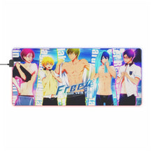 Cargar imagen en el visor de la galería, Free! Rin Matsuoka, Makoto Tachibana, Haruka Nanase, Nagisa Hazuki RGB LED Mouse Pad (Desk Mat)
