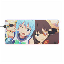 Cargar imagen en el visor de la galería, KonoSuba - God’s Blessing On This Wonderful World!! RGB LED Mouse Pad (Desk Mat)
