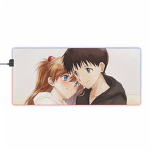 Charger l&#39;image dans la galerie, Tapis de souris LED RGB Neon Genesis Evangelion Shinji Ikari (tapis de bureau)
