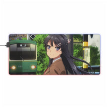 Charger l&#39;image dans la galerie, Tapis de souris LED RGB Rascal Does Not Dream of Bunny Girl Senpai (tapis de bureau)
