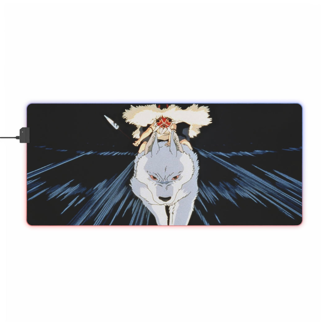 Princess Mononoke RGB LED Mouse Pad (Desk Mat)