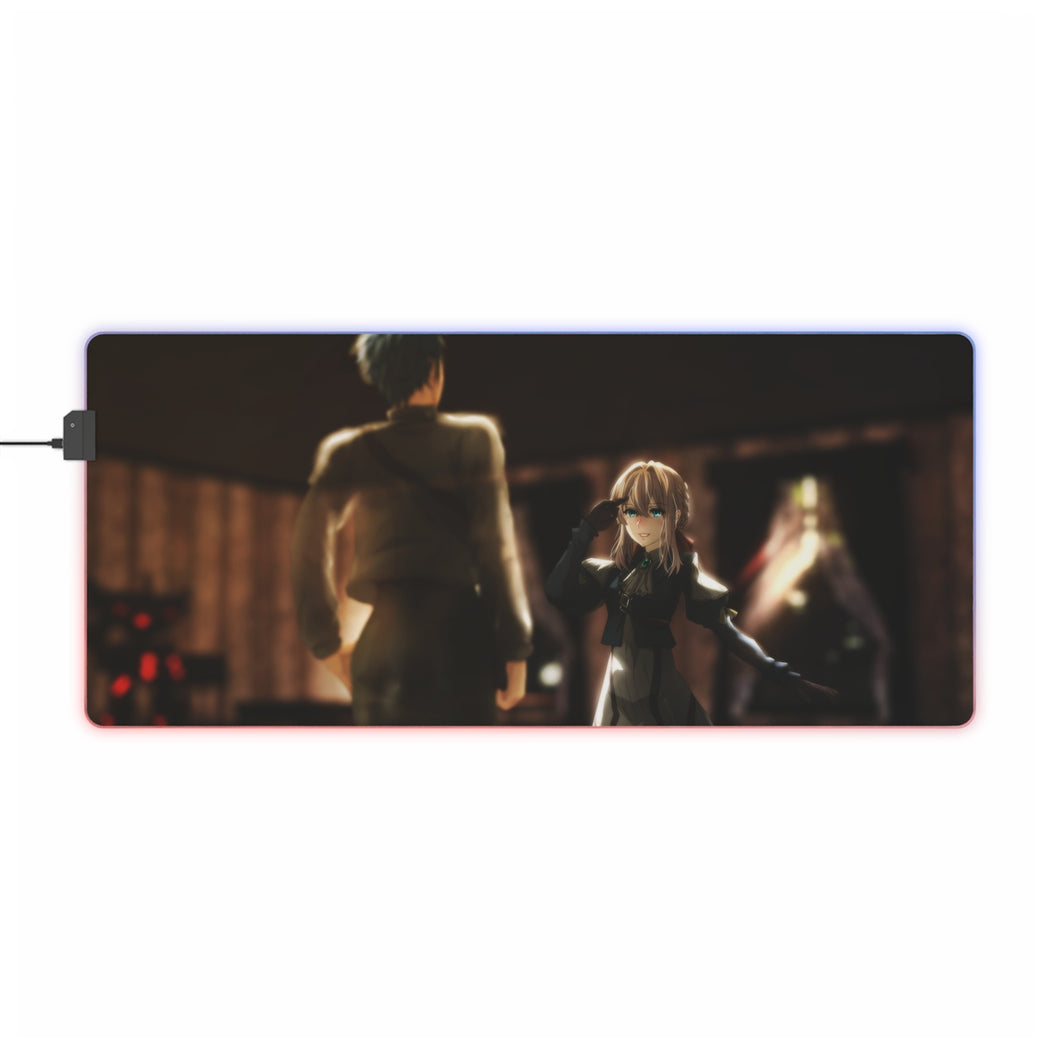 Violet Evergarden RGB LED Mouse Pad (Desk Mat)