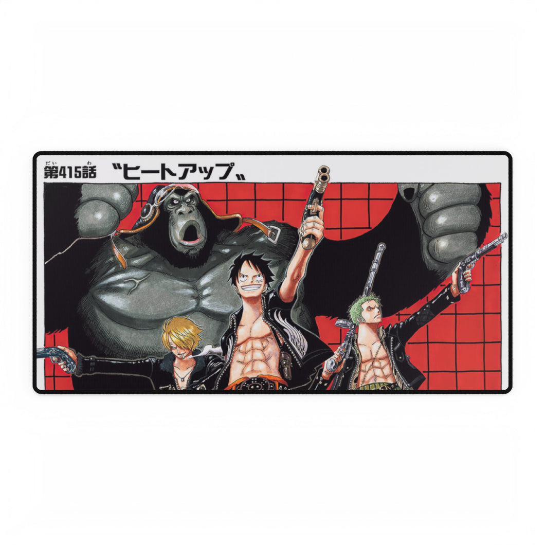 Page de couverture One Piece 415 Monster Trior Tapis de souris (tapis de bureau)