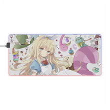 Charger l&#39;image dans la galerie, Tapis de souris LED RVB Anime Alice au pays des merveilles (tapis de bureau)
