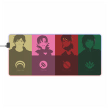 Charger l&#39;image dans la galerie, Tapis de souris LED RGB Anime RWBY (tapis de bureau)
