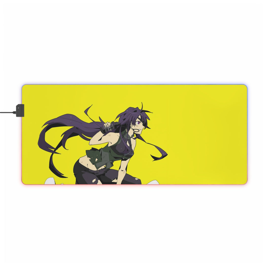 Tapis de souris LED RVB Mirai Nikki (tapis de bureau)