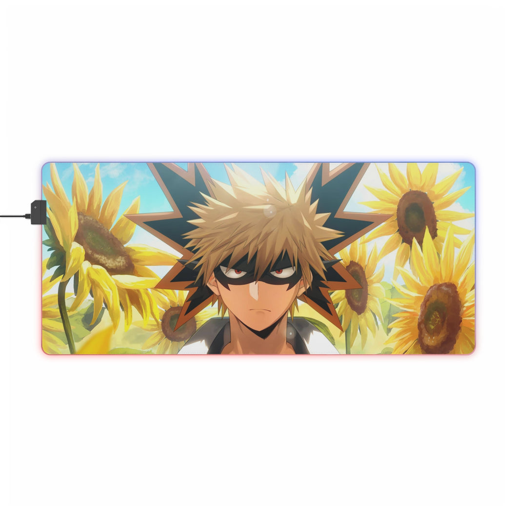 Katsuki Bakugou RGB LED Mouse Pad (Desk Mat)